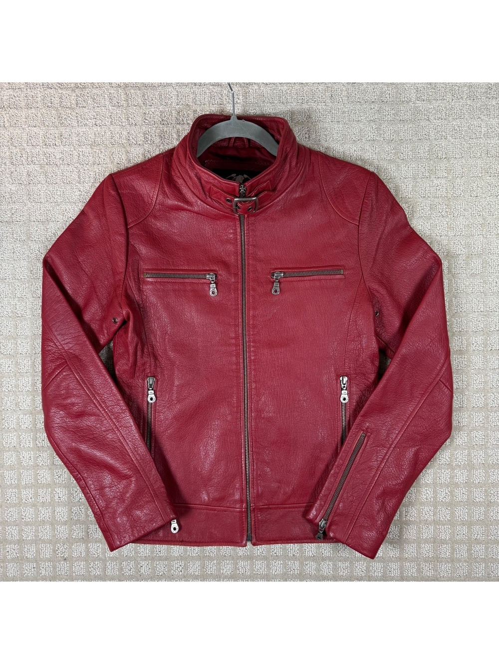 Harley Davidson Leather Moto Jacket Women’s Medium